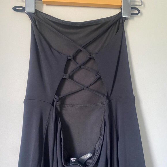 Black midi bodycon dress - Picture 3 of 7